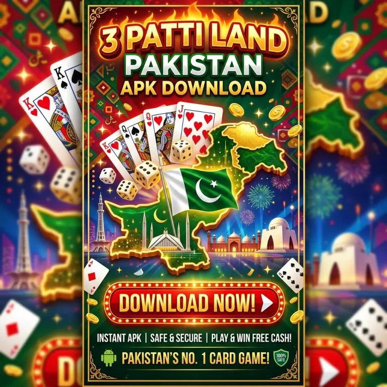 3 Patti Land Game APK Pakistan Free Download for Android