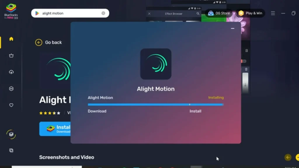 Alight Motion MOD APK for PC