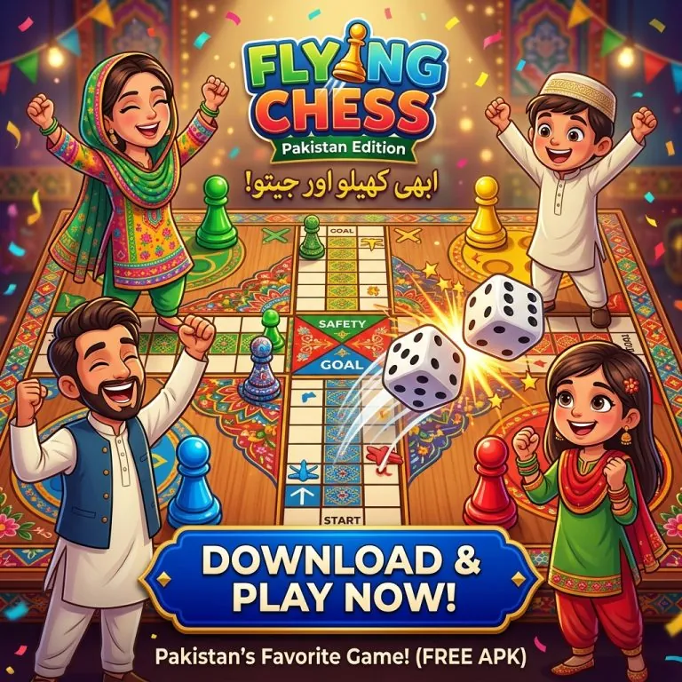 Download Flying Chess Pakistani Game APK v1.653 For Android